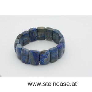 Armband Lapislazuli - Breit